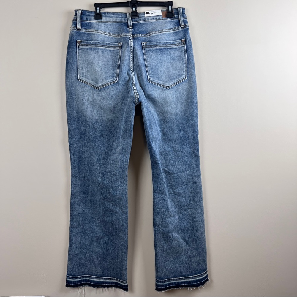 Judy Blue High Waist Straight Leg 16W Blue Jeans NWT Women’s JB88641 - Picture 6 of 13